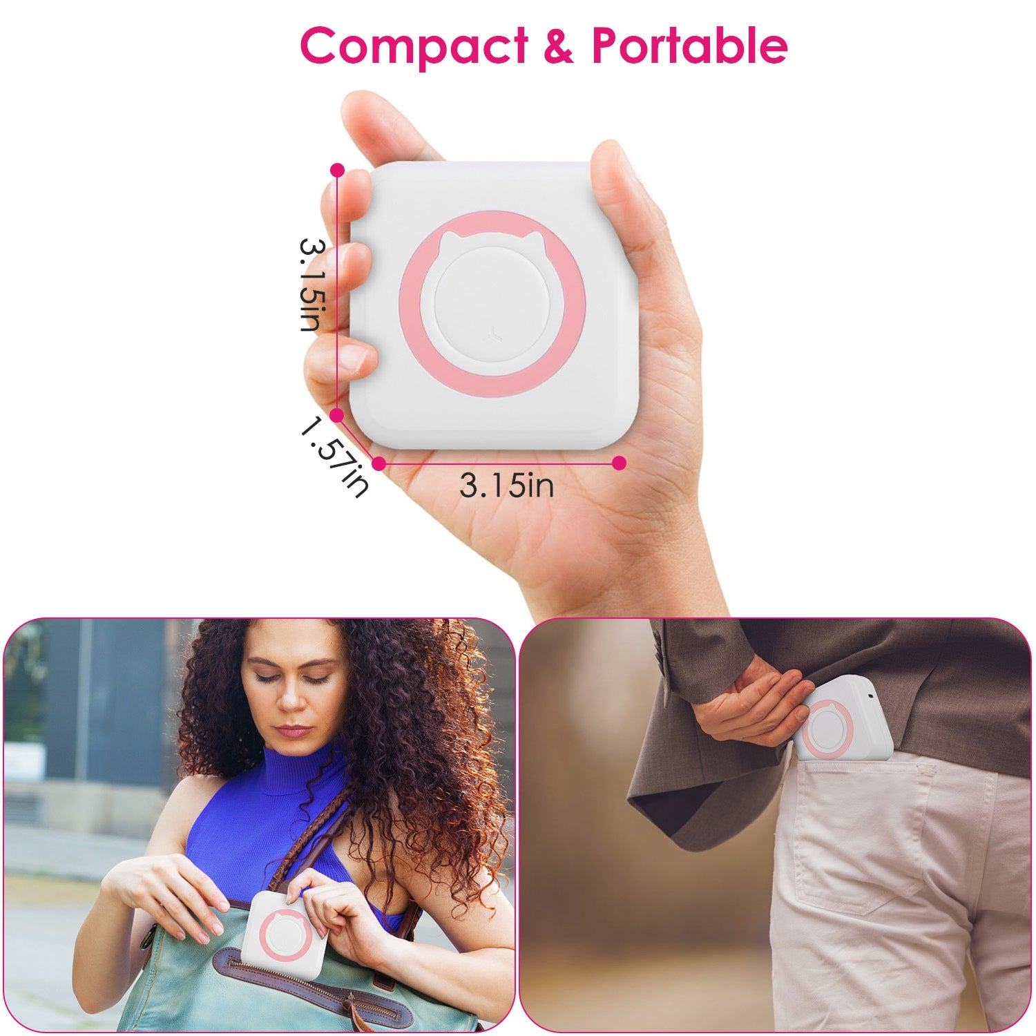 Mini Portable Printer For Phone