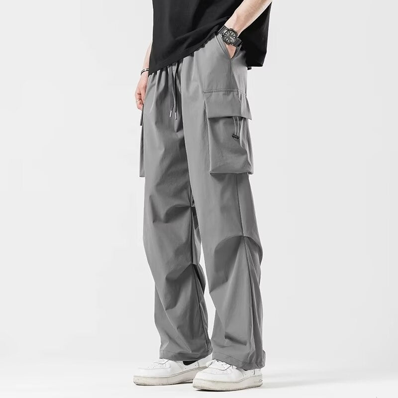 Nomad Wide-Leg Cargo Trousers