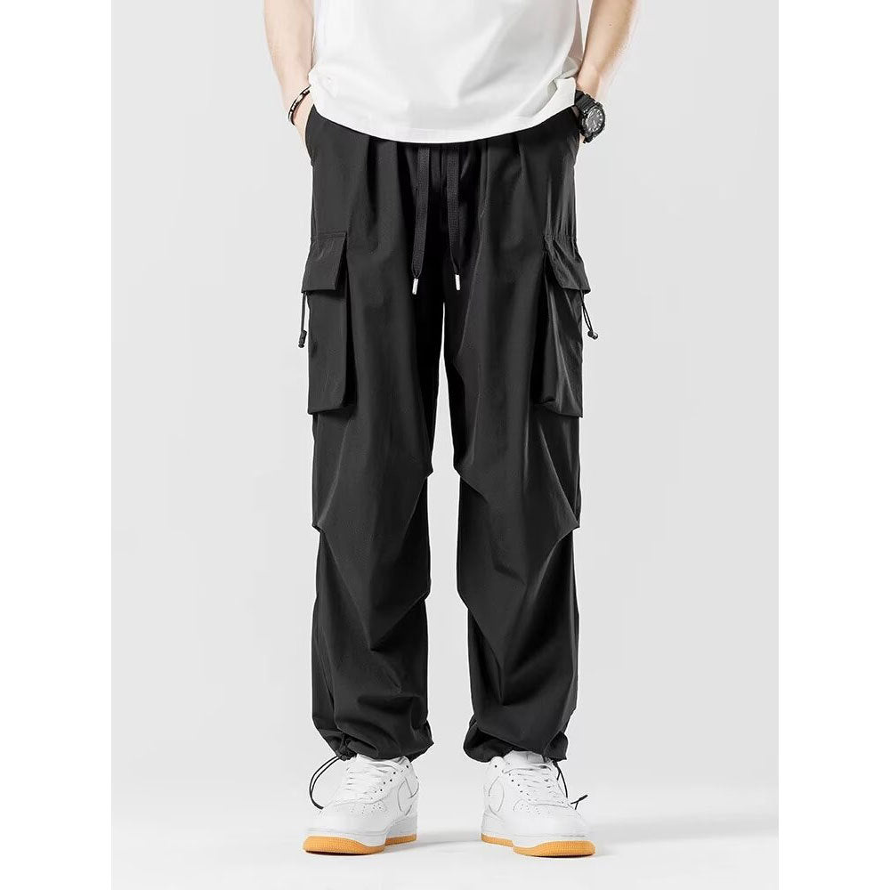 Nomad Wide-Leg Cargo Trousers