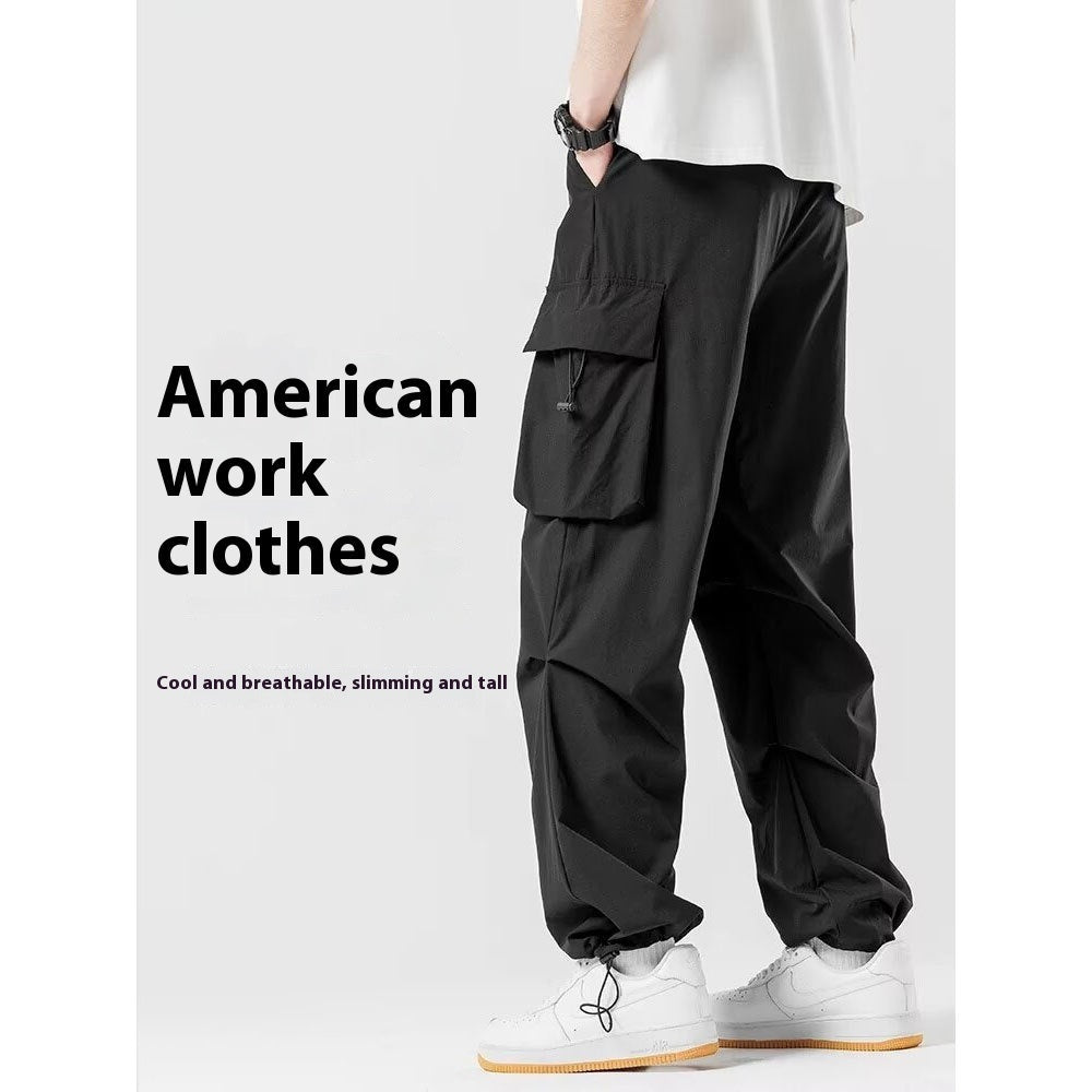 Nomad Wide-Leg Cargo Trousers