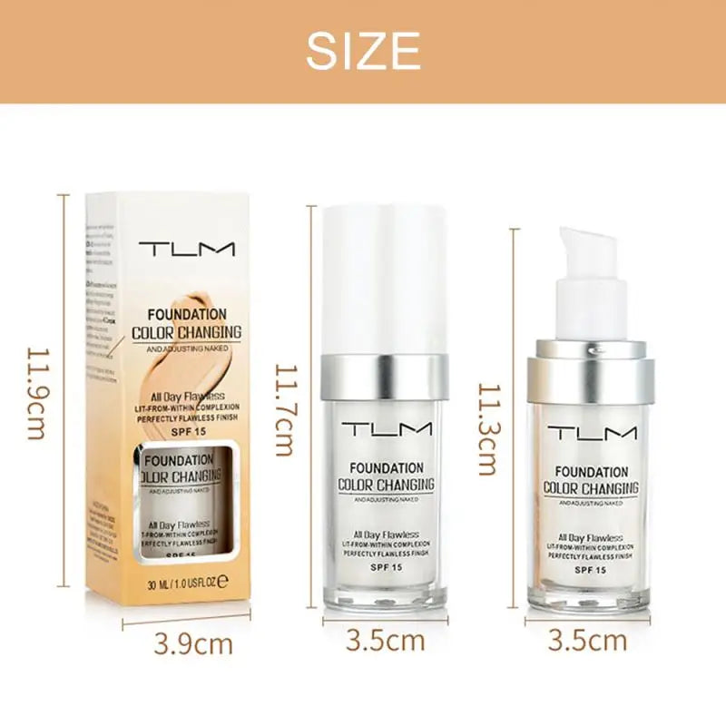 TLM Magic Color Changing Foundation