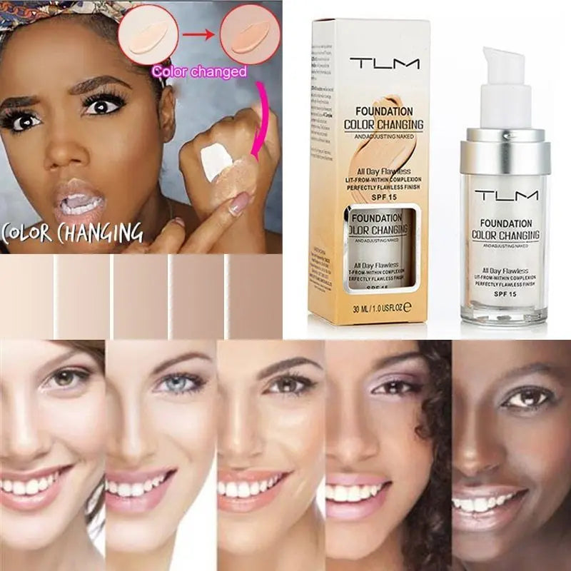 TLM Magic Color Changing Foundation